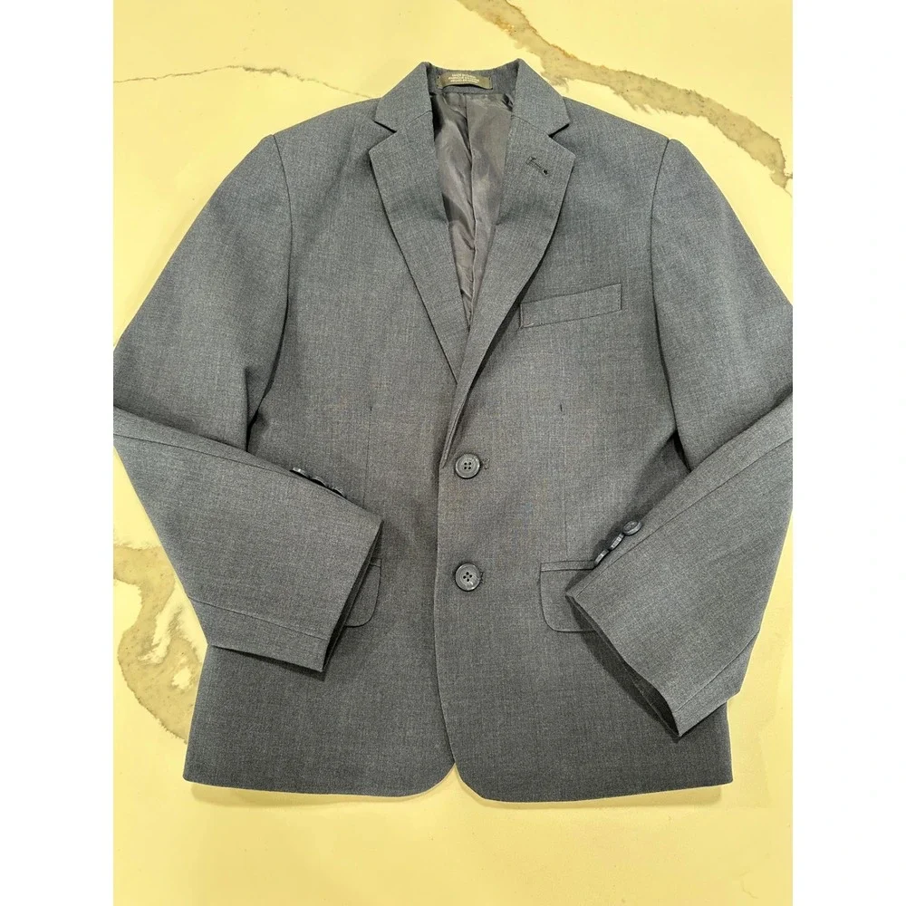 Van Heusen Flex Kids Blazer Navy Size 8 Regular Boys Formal‎ Suit Jacket